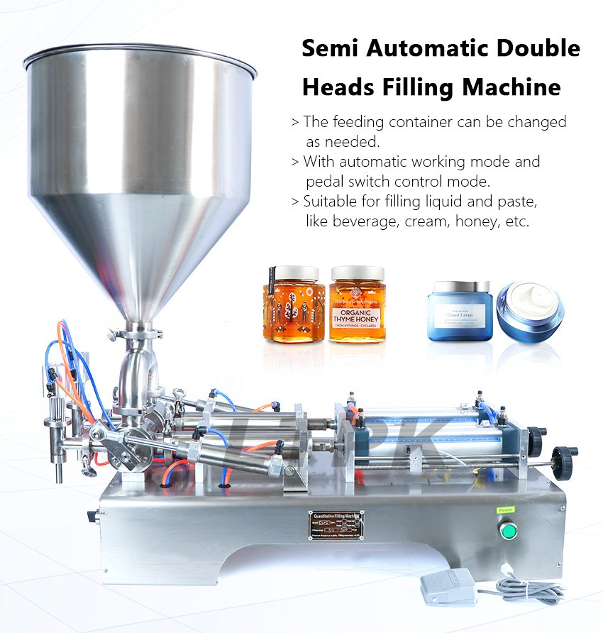 LTPK G2WG 10-100ml custom pharmaceutical syrup yoghurt paste sauce glass bottle filling machine with hopper .jpg