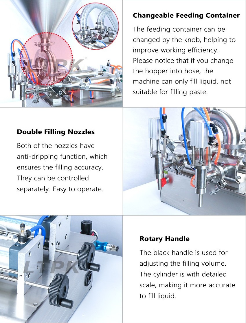 LTPK G2WG 10-100ml custom pharmaceutical syrup yoghurt paste sauce glass bottle filling machine with hopper .jpg