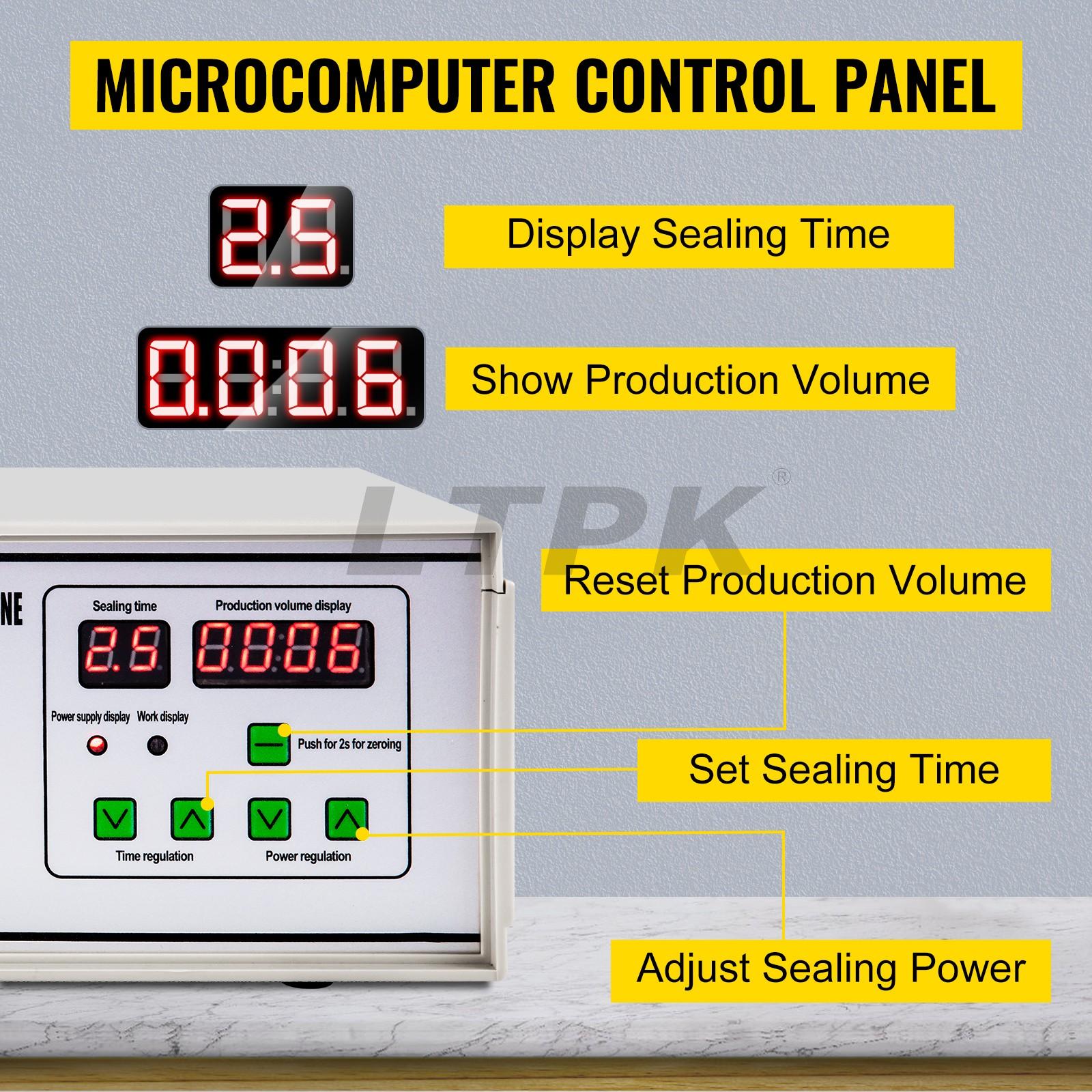 LTPK GLF-500A Induction Sealing Machine 20-100mm Electromagnet 5-20 Pcs/min Auto-count On.jpg