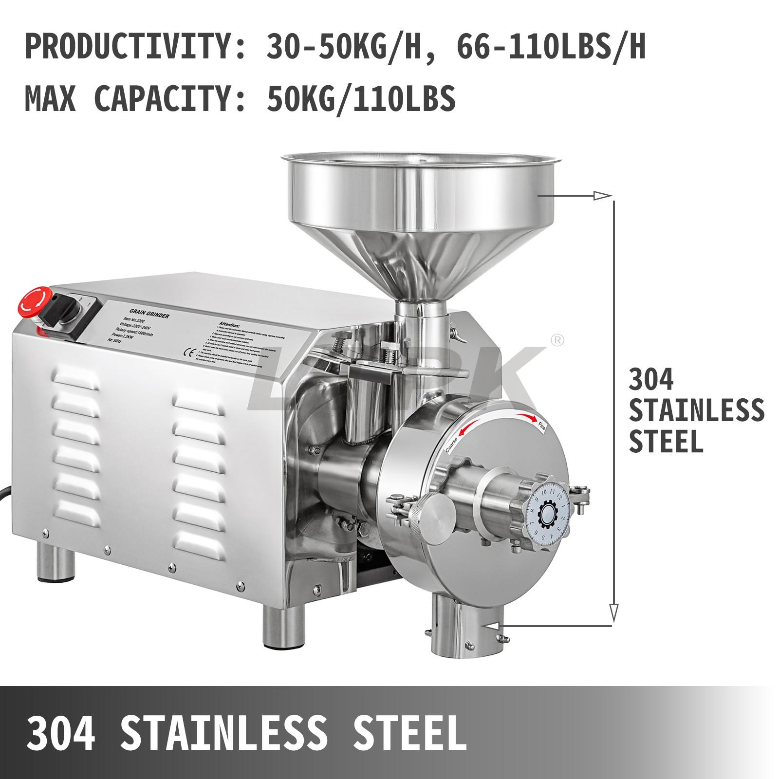 LT-2200 2.2KW Automatic Industrial Superfine Grain Grinder for Dried Materials Chinese Herb Spice Pepper Soybean.jpg