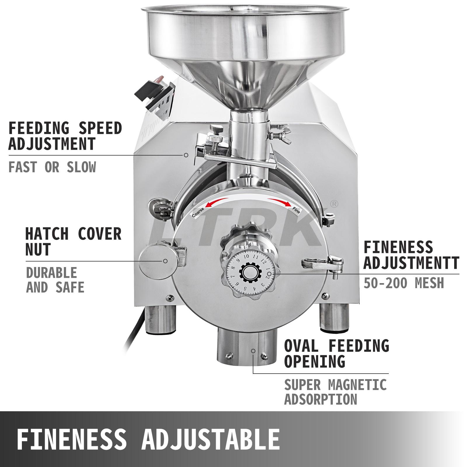 LT-2200 2.2KW Automatic Industrial Superfine Grain Grinder for Dried Materials Chinese Herb Spice Pepper Soybean.jpg