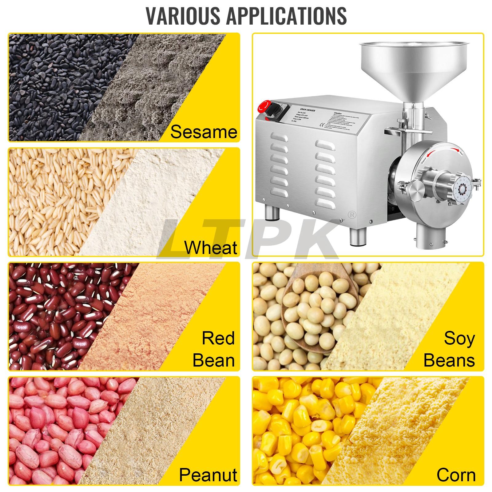 LT-3000 3KW Soybean Grinder Commercial Grinding Machine for Spices .jpg