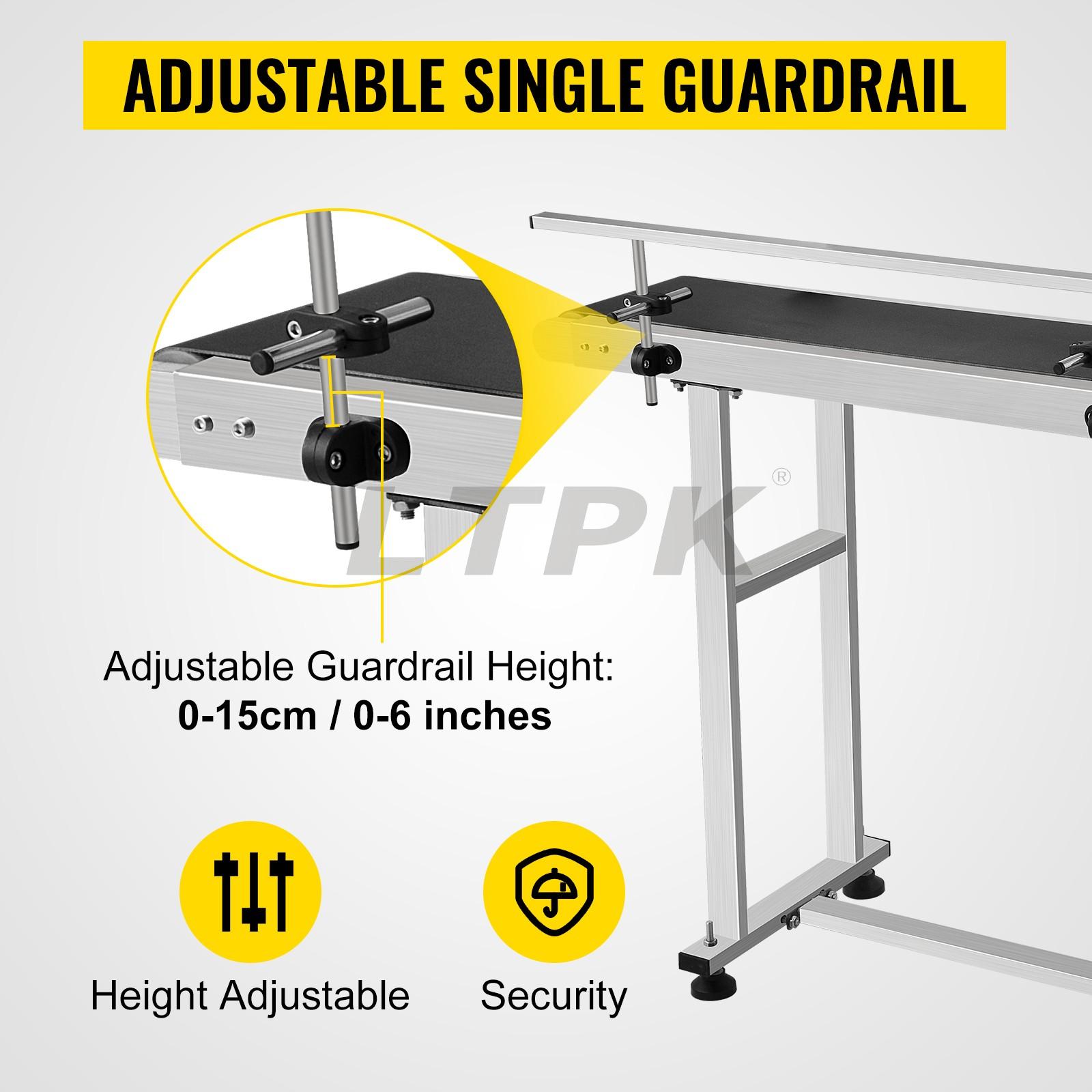 Table Heavy Duty Stainless Steel Motorized Belt Conveyor for Inkjet Coding .jpg