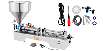 50-500ML Horizontal Cream Filling Machine with 30L Hopper.jpg