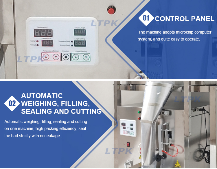 LT-BPT200T 2-200G Automatic Three Heads Three-side Sealing Bag Packing Machine for Powder Granules .jpg