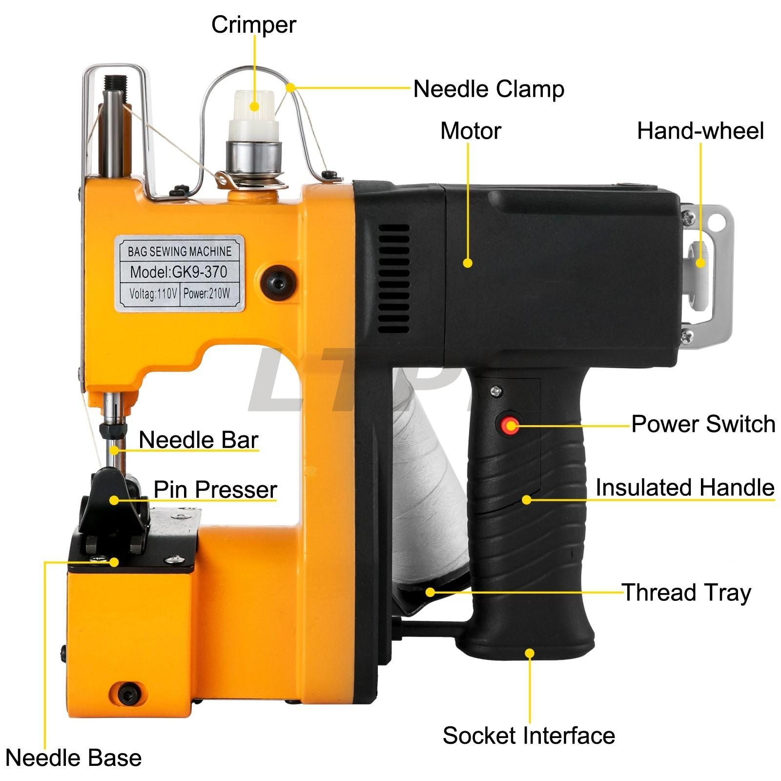 GK9-370 Portable Bag Closer Sewing Machine