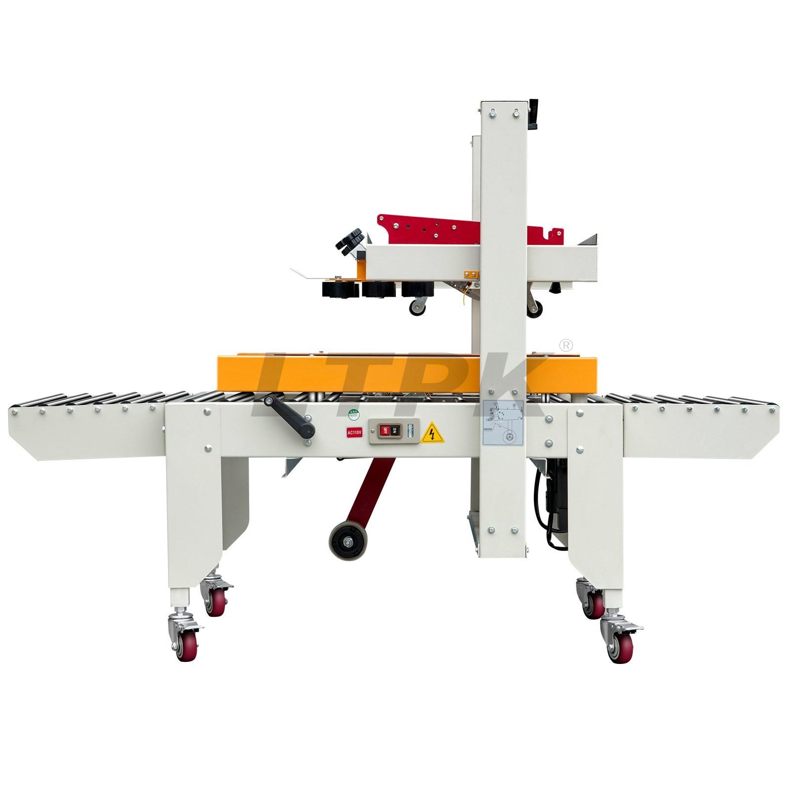 FXJ-5050 Carton Taping Machine with Four Rolls of Tape