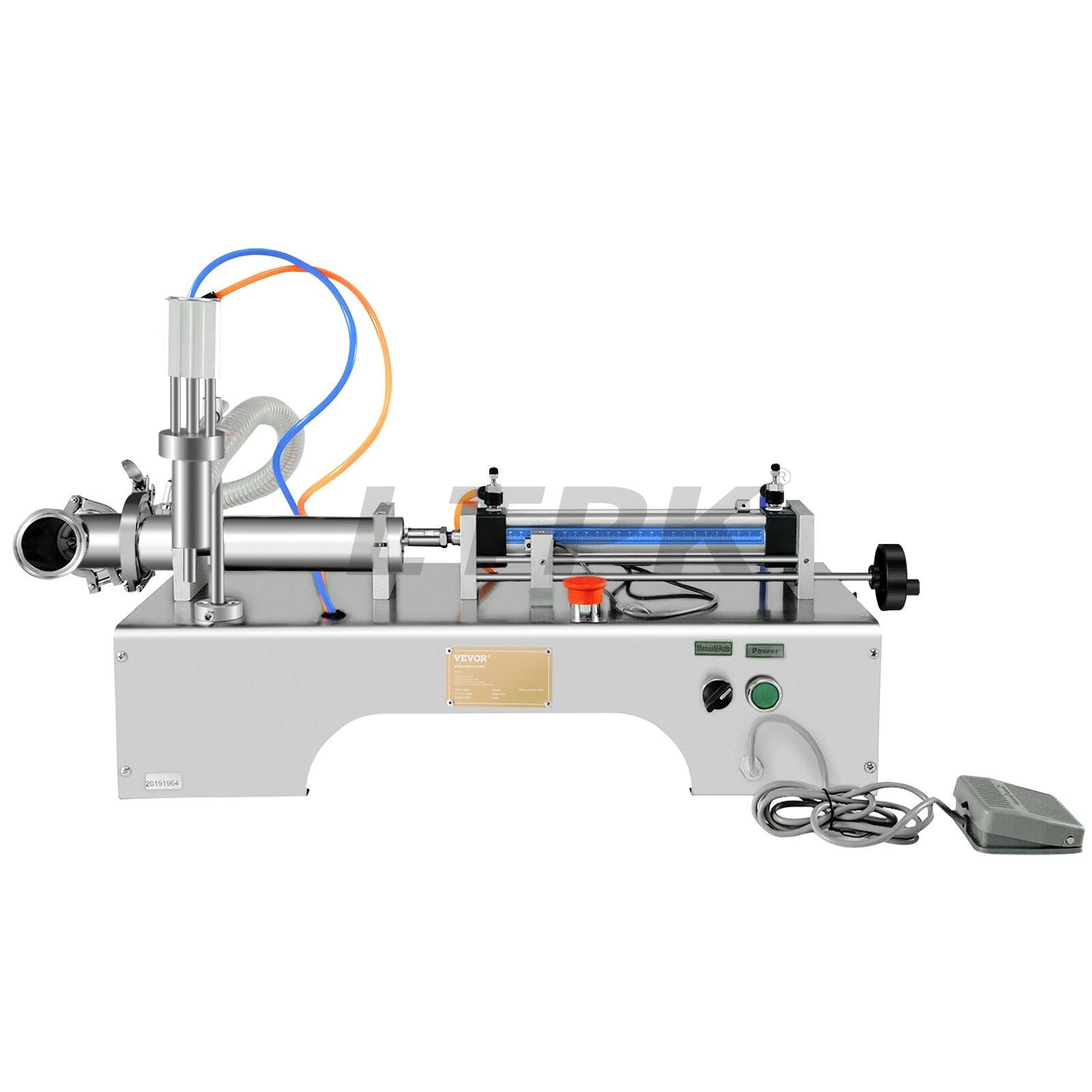 LTPK 50-500ml Horizontal Pneumatic Liquid Filling Machine