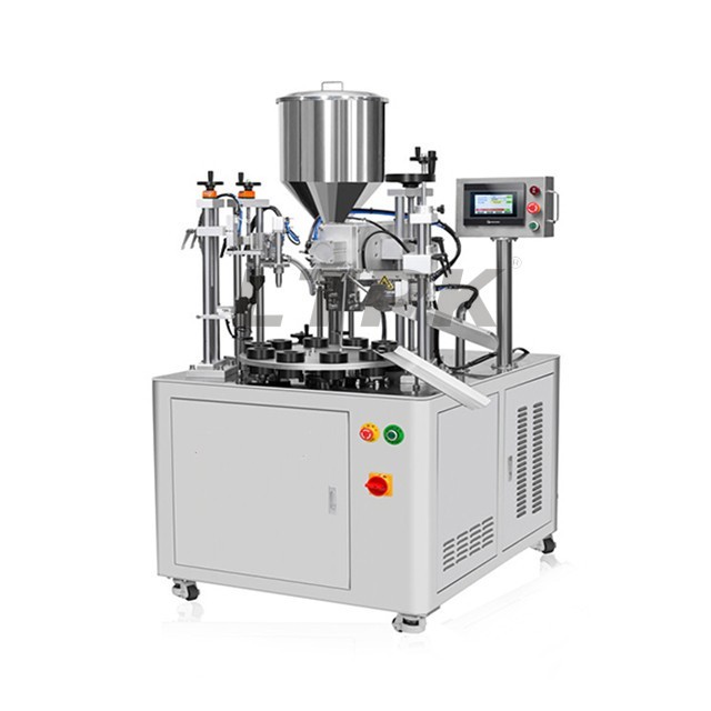 LTPK LT-006 Semi Automatic Tube Filling Sealing Machine