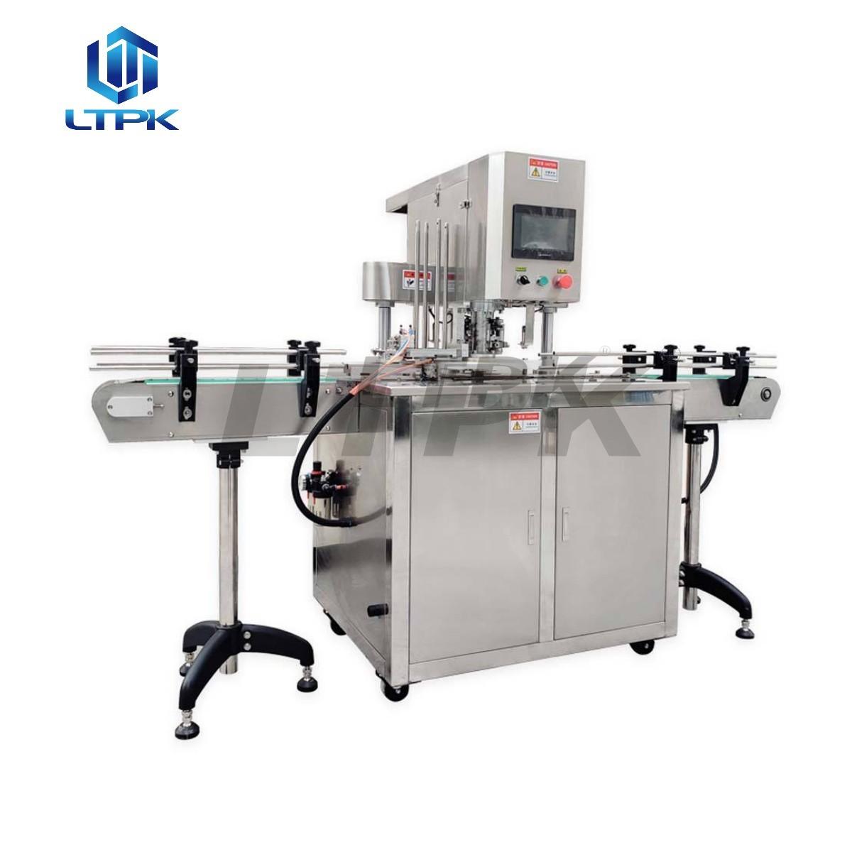 LT-300G Automatic Tin Can Sealing Capping Machine