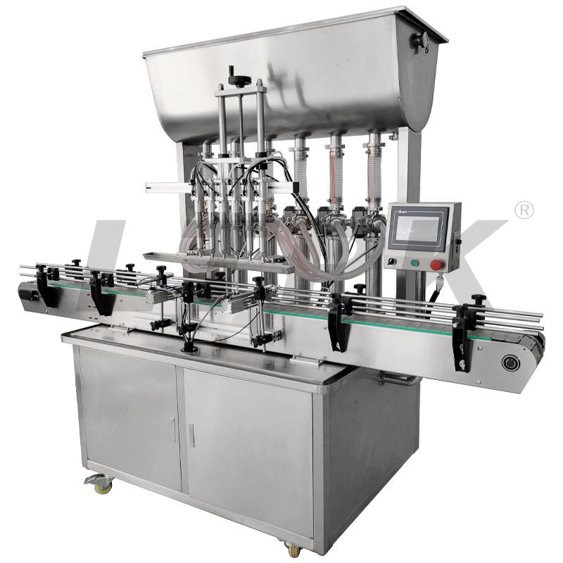 LT-QZDG6 Automatic 6 heads paste cream filling machine 