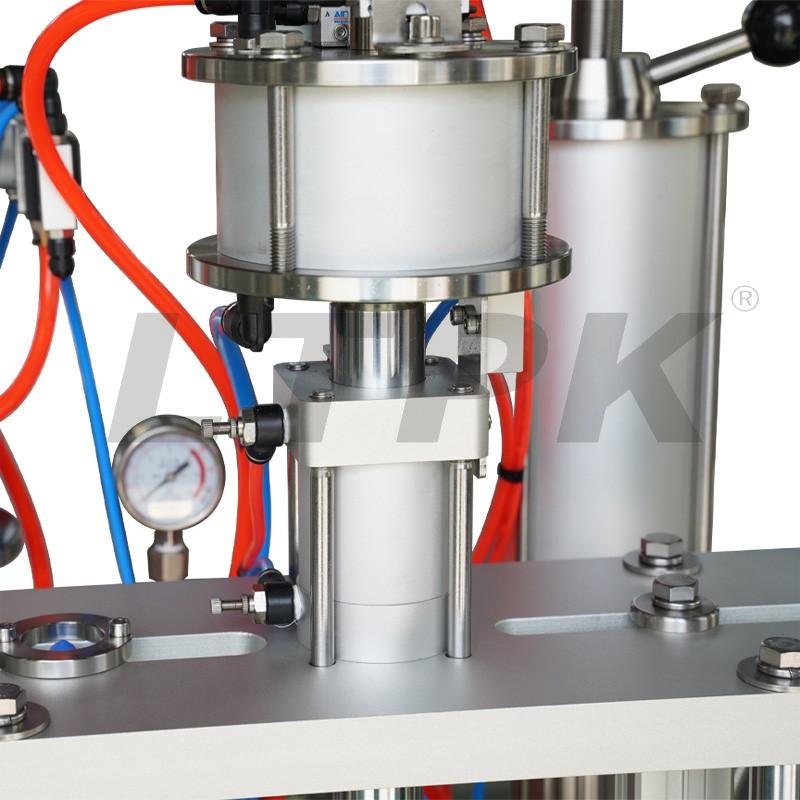 LTPK LT-QGB900E Semi automatic aerosol paint spray can refill filling machine 4 in 1