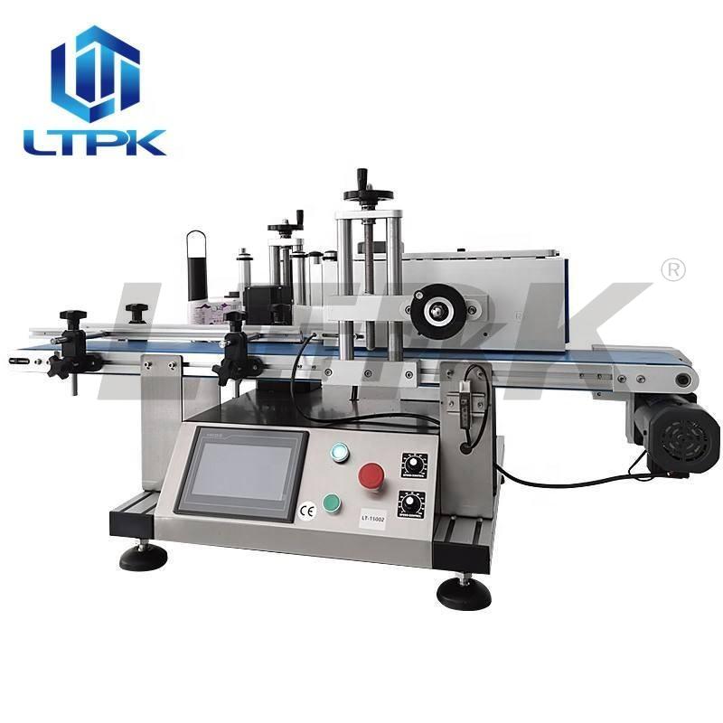 automatic semi automatic desktop self adhesive sticker label printing machine for small business custom