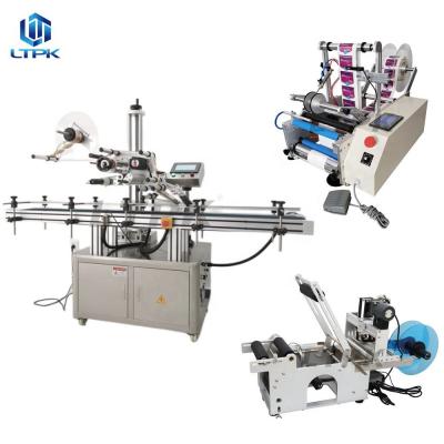automatic semi automatic desktop self adhesive sticker label printing machine for small business custom