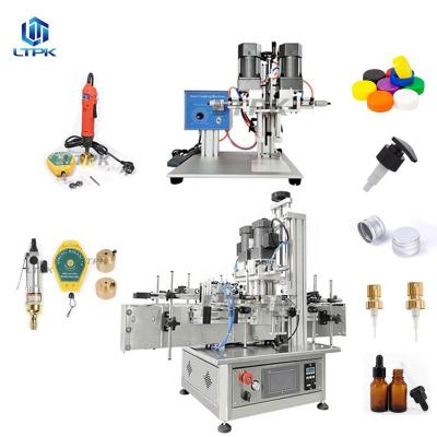 manual/semi-auto/full automatic glass plastic bottle capping machine bottle cap tightening machine