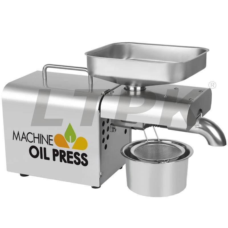 LBT01 Stainless Steel Oil Presser Automatic Home/Commercial peanut Oil Press Machine