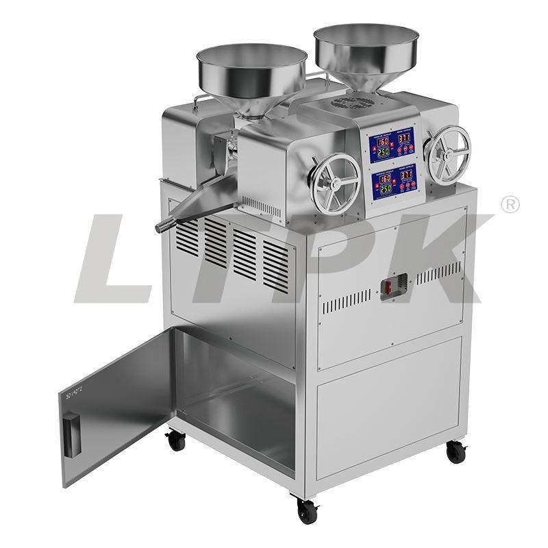 P60 double-headed commercial oil press 2023 new product capacity 40-60kg/H 