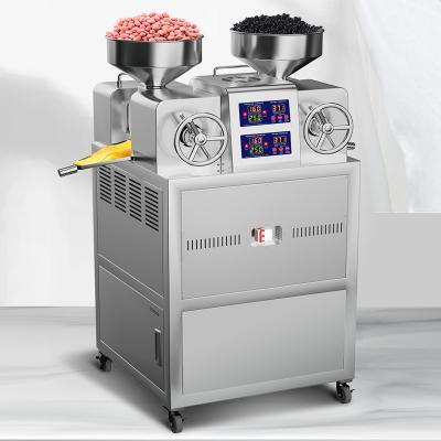 P60 double-headed commercial oil press 2023 new product capacity 40-60kg/H 