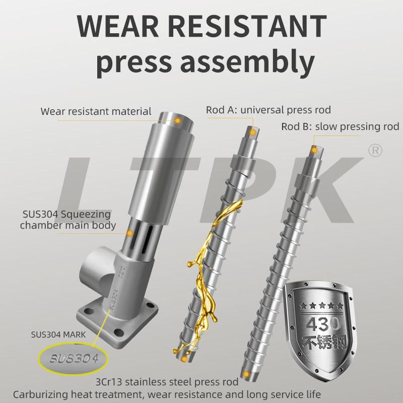 D08 Oil Extraction Machine Cotton Seed Peanut Oil Press Machine Screw Oil Pressing Machine