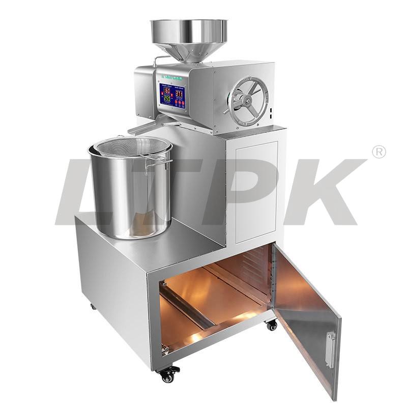 P30 Medium commercial oil press automatic digital display temperature control oil press 2520W power 20-30KG per hour