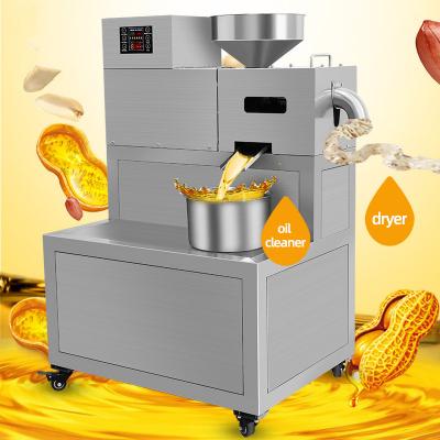 P20 Commercial oil press automatic digital display temperature control oil press 1600W power 13KG per hour
