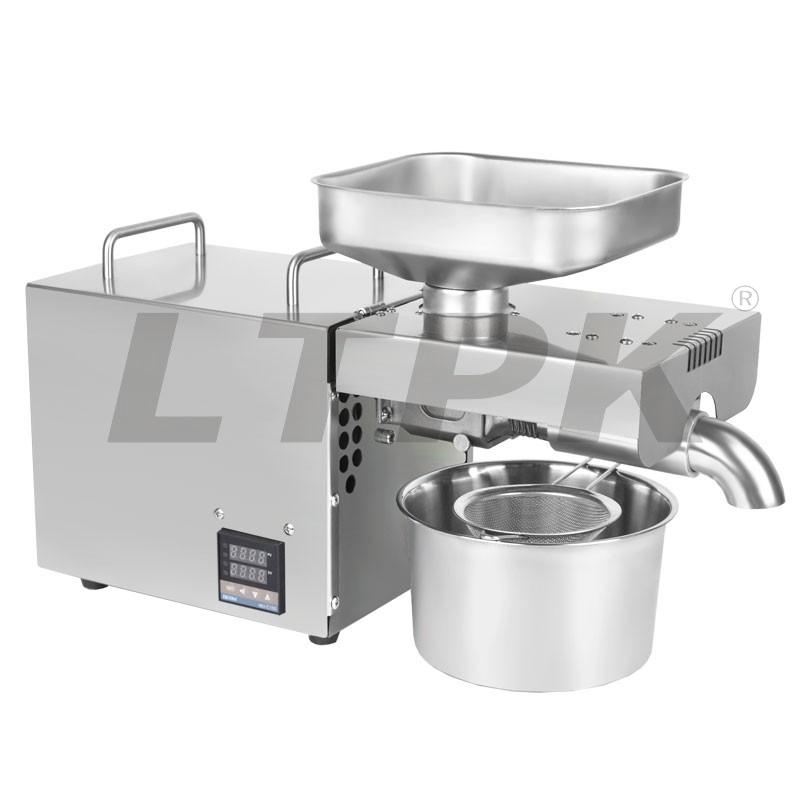 K18 Stainless Steel Oil Presser Automatic Home/Commercial peanut Oil Press Machine