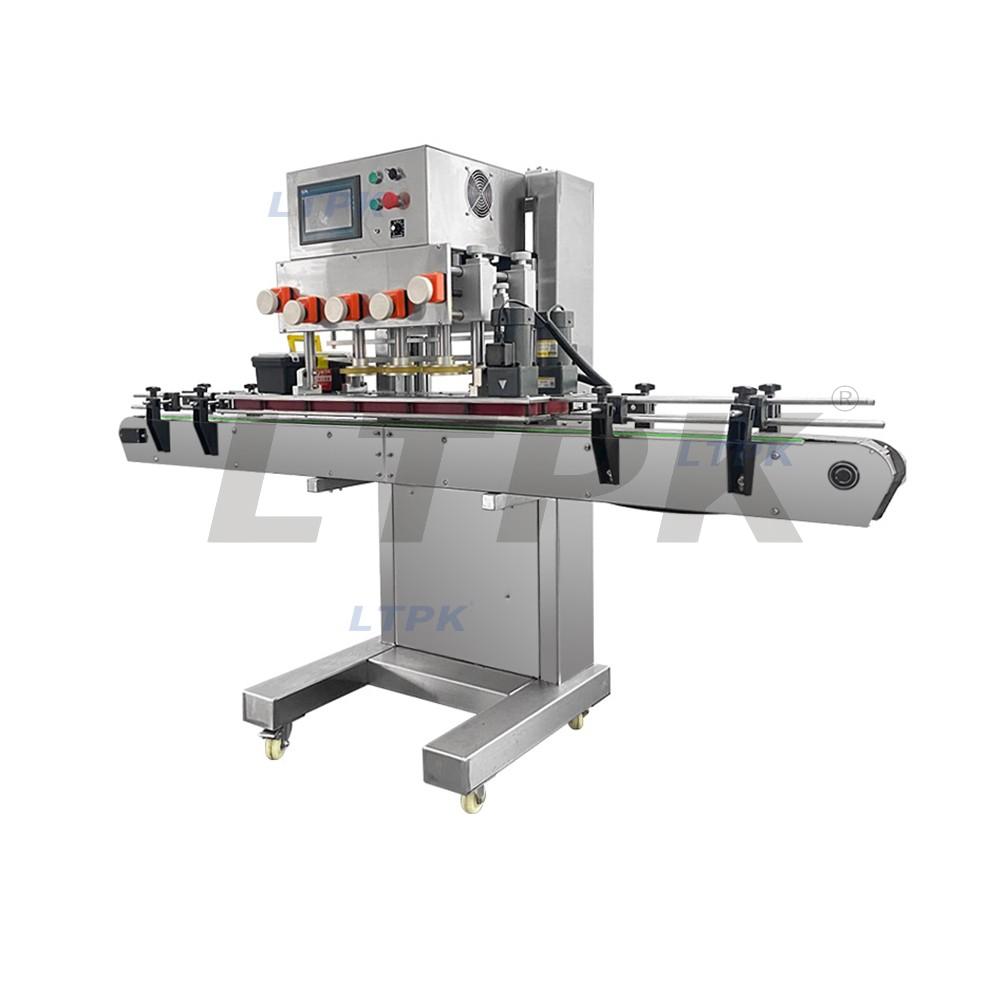 LTPK LT-GC6 Automatic Inline Six Wheel Capping Machine