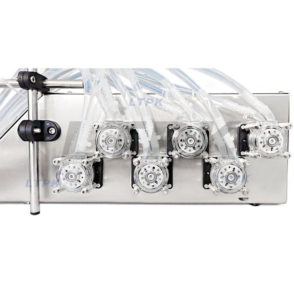 LT-PP6H650 Six head 650ml peristaltic pump filling machine