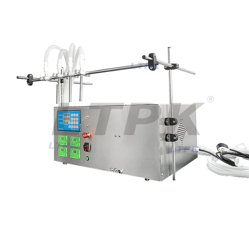 Four head 4L peristaltic pump filling machine