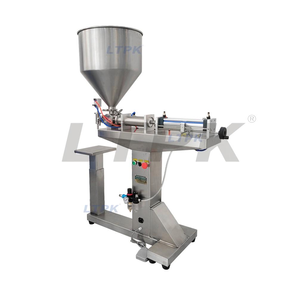 Floor type pneumatic paste filling machine
