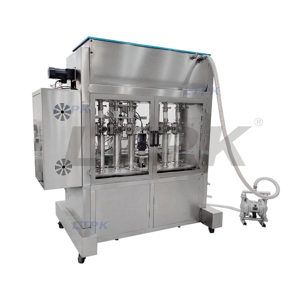 LT-QZDSF100-1000ml 6 Heads Automatic Servo Piston Paste Filling Machine