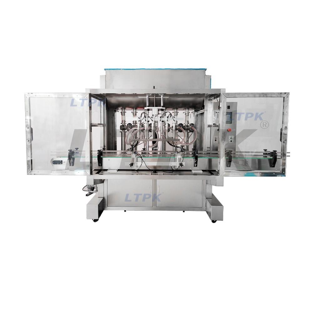 LT-QZDSF100-1000ml 6 Heads Automatic Servo Piston Paste Filling Machine