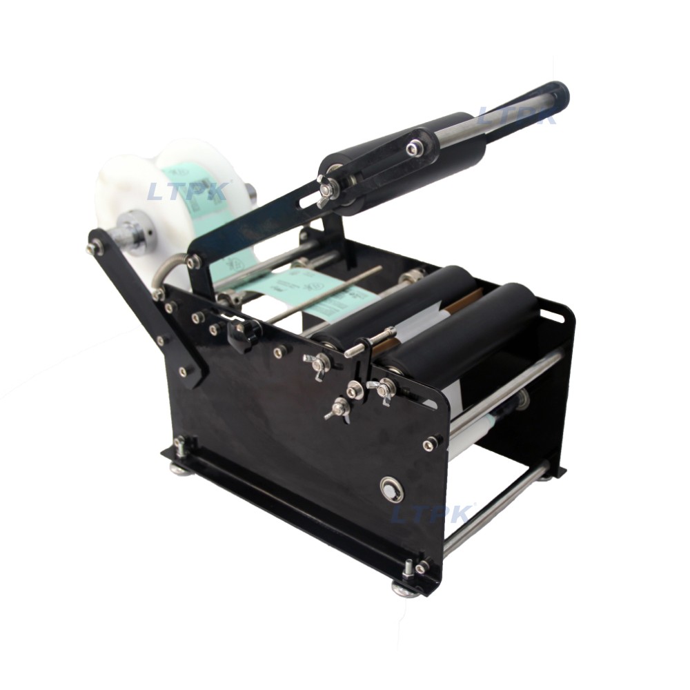 LTPK LT-L100N Manual Small Round Bottle Labeling Machine 