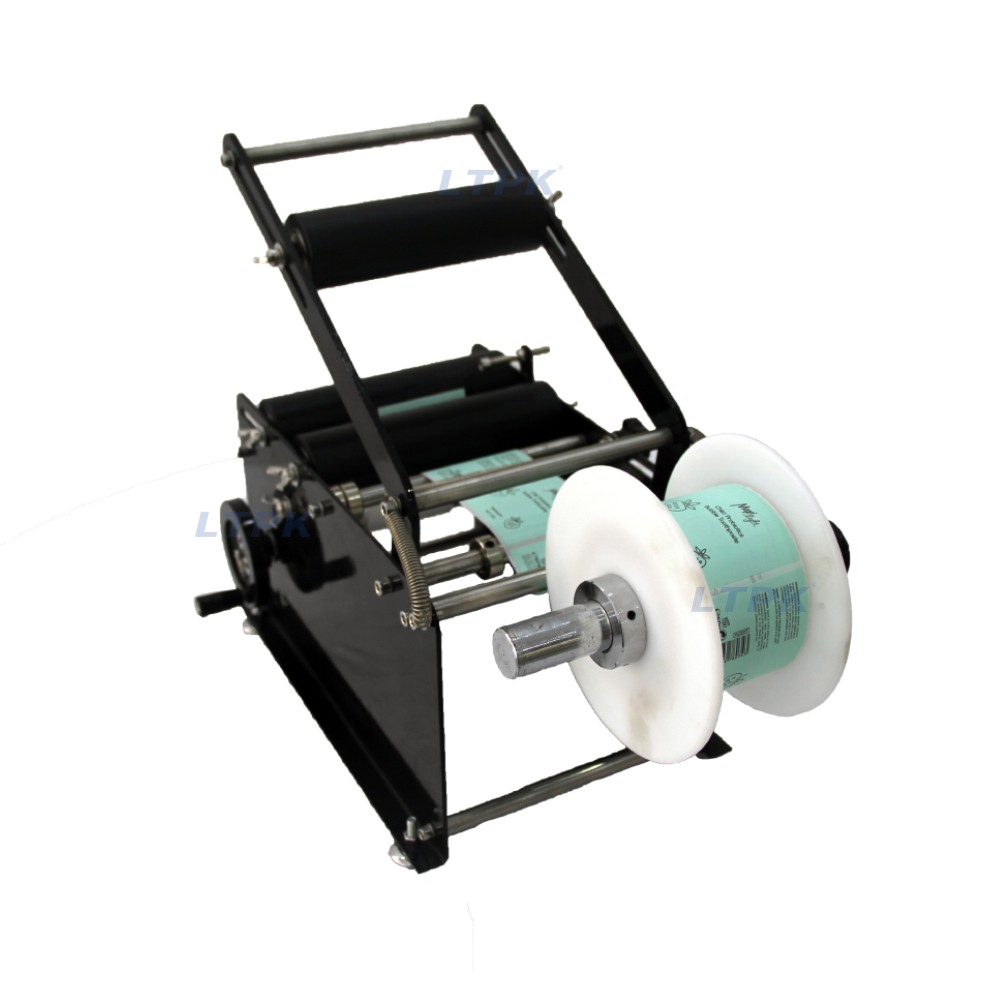 LTPK LT-L100N Manual Small Round Bottle Labeling Machine 