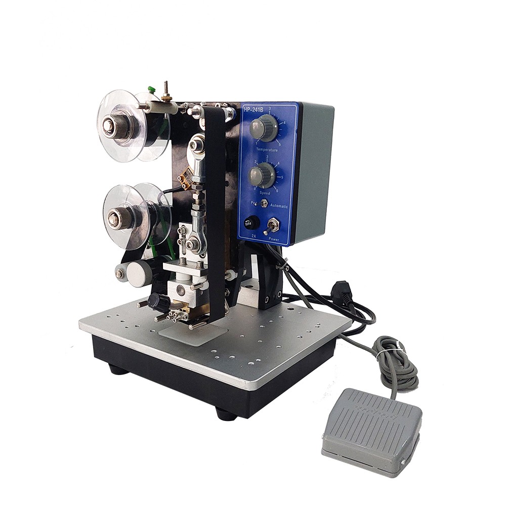 LTPK HP-241B Semi automatic Electric Hot Stamp Ribbon Code Printing Machine
