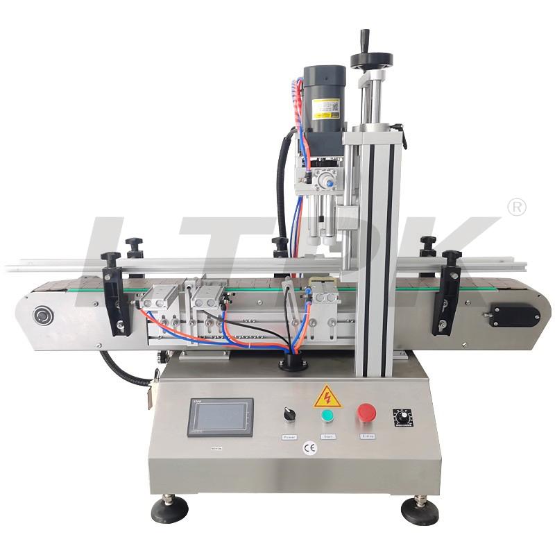 LTPK LT-CM110 20-60MM TABLETOP AUTOMATIC CAPPING MACHINE