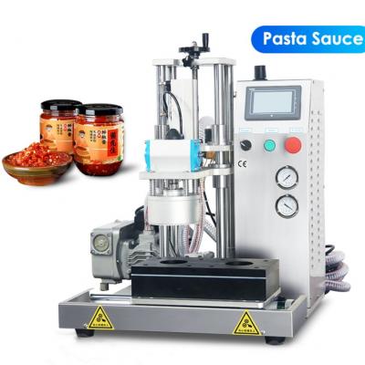 LT-10 Small semi-automatic desktop vacuum capping machine