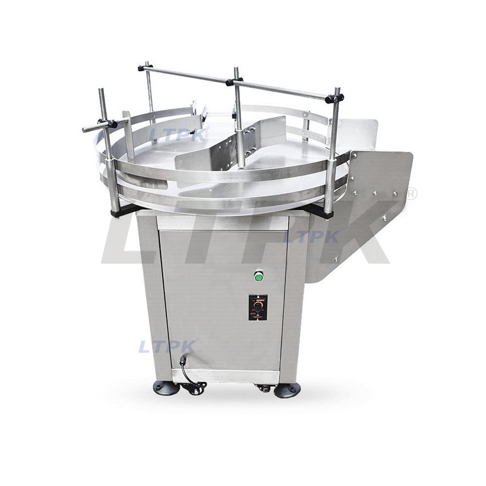LTPK Automatic round rotary bottle unscrambler for production line 
