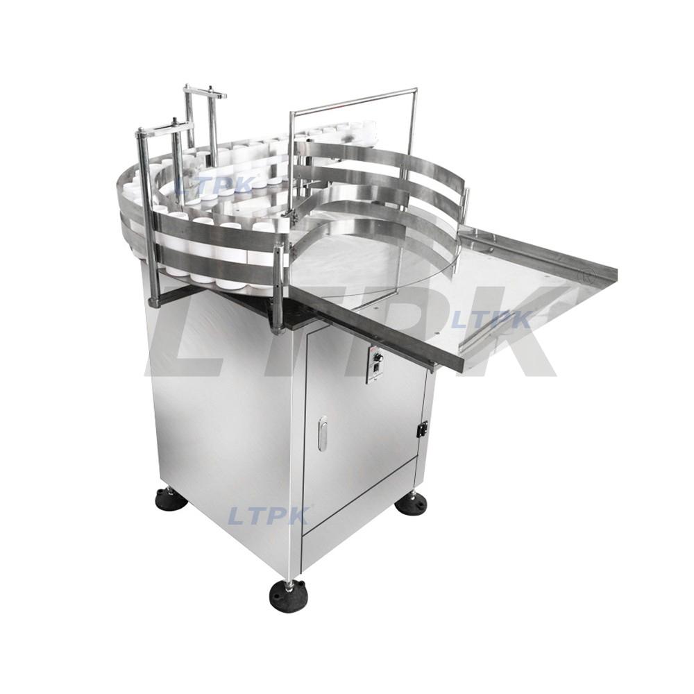 LTPK Automatic round rotary bottle unscrambler for production line 