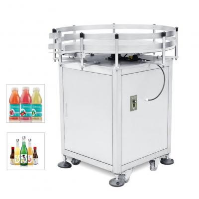 LTPK Automatic round rotary bottle unscrambler for production line 