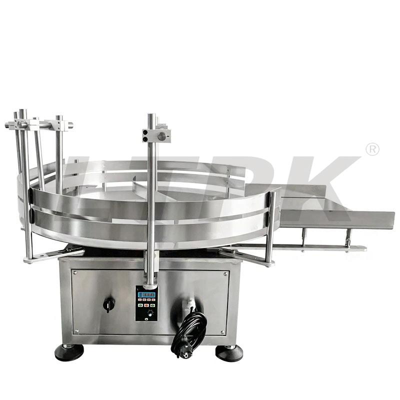  LT-LP600 Desktop automatic rotary turntable unscrambler for production line 
