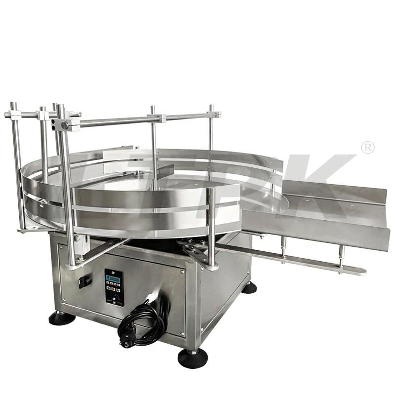  LT-LP600 Desktop automatic rotary turntable unscrambler for production line 