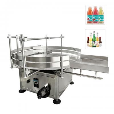  LT-LP600 Desktop automatic rotary turntable unscrambler for production line 