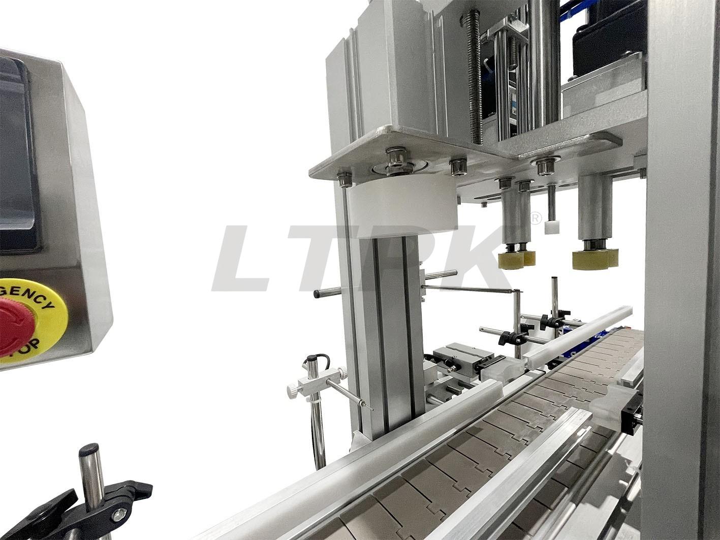 LTPK LT-CZJ60A 18-70mm Automatic capping machine with vibratory cap feeder