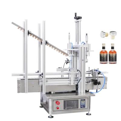LTPK LT-CZJ60C PNEUMATIC AUTOMATIC WOODEN CORK FEEDING PRESSING CAPPING MACHINE