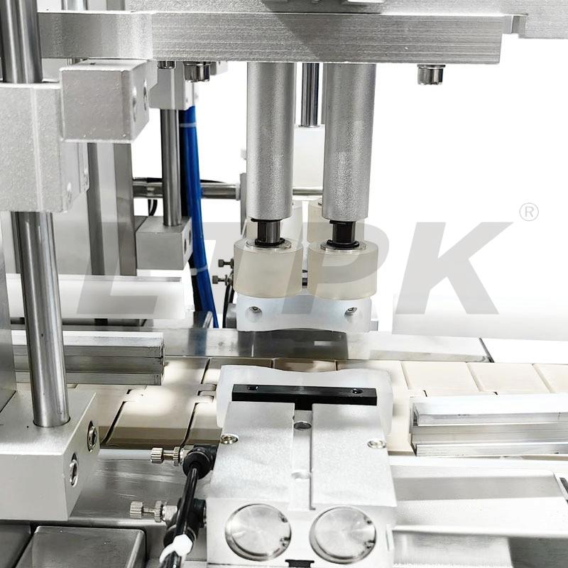 LTPK LT-MFC180 SMALL AUTOMATIC MAGNETIC PUMP LIQUID FILLING CAPPING ROUND BOTTLE MACHINE