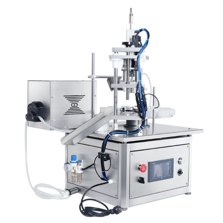 LTPK LT-AFC1P AUTOMATIC PERISTALTIC PUMP LIQUID FILLING CAPPING MACHINE