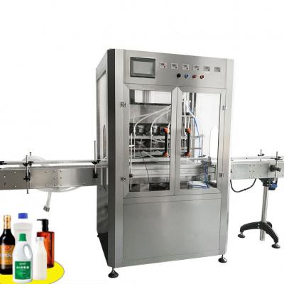 LTPK LT-VTMP80D CUSTOM 6 HEADS MAGNETIC PUMP LIQUID FILLING MACHINE WITH DUST COVER