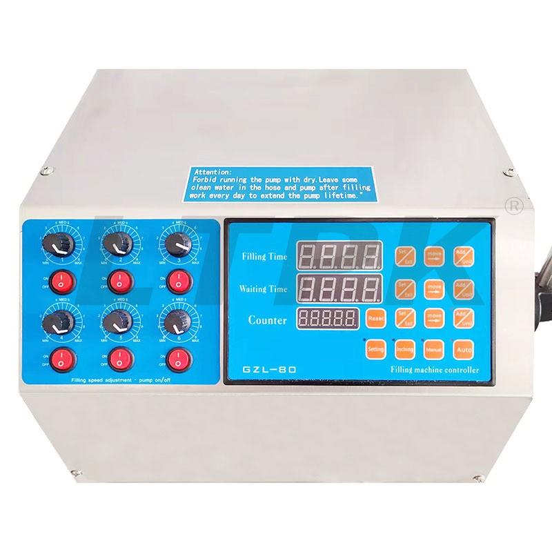 LTPK LT-DPYT6P SEMI AUTOMATIC 6 NOZZLES DIAPHRAGM PUMP LIQUID FILLING MACHINE