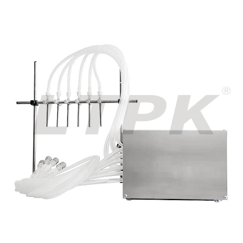 LTPK LT-DPYT6P SEMI AUTOMATIC 6 NOZZLES DIAPHRAGM PUMP LIQUID FILLING MACHINE